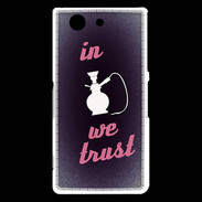 Coque Sony Xperia Z3 Compact In Chicha We trust Rouge ZG