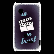 Coque Sony Xperia Typo In Ciné We trust Bleu ZG