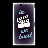Coque Sony Xpéria Z Ultra In Ciné We trust Bleu ZG