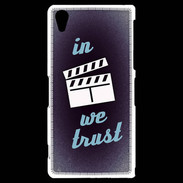 Coque Sony Xperia Z2 In Ciné We trust Bleu ZG