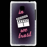 Coque LG Optimus L3 II In Ciné We Trust Rouge ZG