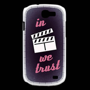 Coque Samsung Galaxy Express In Ciné We Trust Rouge ZG