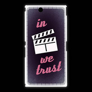 Coque Sony Xpéria Z Ultra In Ciné We Trust Rouge ZG