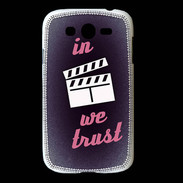 Coque Samsung Galaxy Grand In Ciné We Trust Rouge ZG