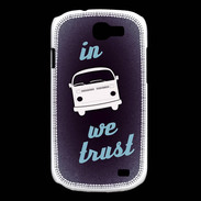 Coque Samsung Galaxy Express In Combi We trust Bleu ZG