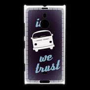 Coque Nokia Lumia 1520 In Combi We trust Bleu ZG