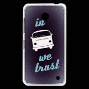 Coque Nokia Lumia 630 In Combi We trust Bleu ZG