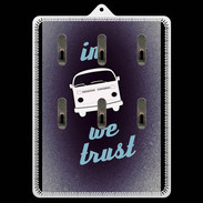 Porte clés In Combi We trust Bleu ZG