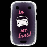 Coque Blackberry Bold 9900 In Combi We trust Rouge ZG