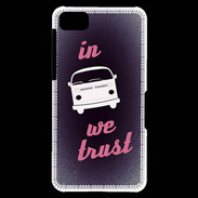 Coque Blackberry Z10 In Combi We trust Rouge ZG