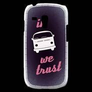 Coque Samsung Galaxy S3 Mini In Combi We trust Rouge ZG
