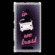 Coque Nokia Lumia 925 In Combi We trust Rouge ZG