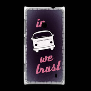 Coque Nokia Lumia 520 In Combi We trust Rouge ZG