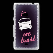 Coque Nokia Lumia 625 In Combi We trust Rouge ZG