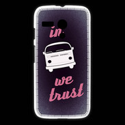 Coque Motorola G In Combi We trust Rouge ZG