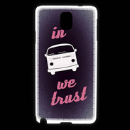 Coque Samsung Galaxy Note 3 In Combi We trust Rouge ZG