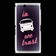 Coque Sony Xpéria Z Ultra In Combi We trust Rouge ZG