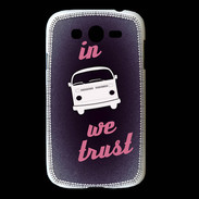 Coque Samsung Galaxy Grand In Combi We trust Rouge ZG