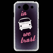 Coque LG G Pro In Combi We trust Rouge ZG