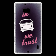 Coque Nokia Lumia 930 In Combi We trust Rouge ZG