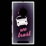 Coque Nokia Lumia 830 In Combi We trust Rouge ZG