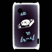 Coque Sony Xperia Typo In DJ We trust Bleu ZG
