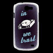 Coque Samsung Galaxy Express In DJ We trust Bleu ZG