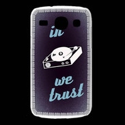 Coque Samsung Galaxy Core In DJ We trust Bleu ZG