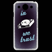 Coque LG G Pro In DJ We trust Bleu ZG