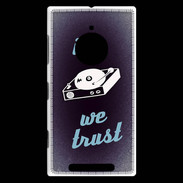 Coque Nokia Lumia 830 In DJ We trust Bleu ZG