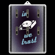 Porte clés In DJ We trust Bleu ZG