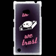Coque Nokia Lumia 720 In DJ We trust Rouge ZG