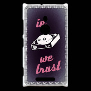 Coque Nokia Lumia 925 In DJ We trust Rouge ZG