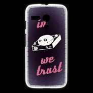Coque Motorola G In DJ We trust Rouge ZG