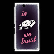 Coque Sony Xpéria Z Ultra In DJ We trust Rouge ZG