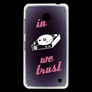 Coque Nokia Lumia 630 In DJ We trust Rouge ZG