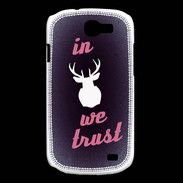 Coque Samsung Galaxy Express In Elan We trust Rouge ZG