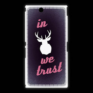 Coque Sony Xpéria Z Ultra In Elan We trust Rouge ZG