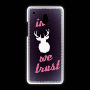 Coque HTC One Mini In Elan We trust Rouge ZG