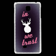 Coque LG F5 In Elan We trust Rouge ZG