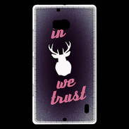 Coque Nokia Lumia 930 In Elan We trust Rouge ZG