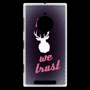 Coque Nokia Lumia 830 In Elan We trust Rouge ZG