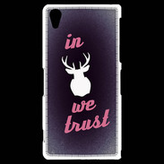 Coque Sony Xperia Z2 In Elan We trust Rouge ZG