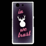 Coque Sony Xperia Z3 Compact In Elan We trust Rouge ZG