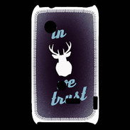 Coque Sony Xperia Typo In Elan We trust Bleu ZG