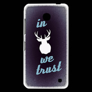 Coque Nokia Lumia 630 In Elan We trust Bleu ZG
