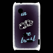 Coque Sony Xperia Typo In Gamble We trust Bleu ZG