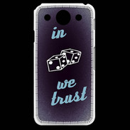 Coque LG G Pro In Gamble We trust Bleu ZG