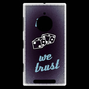 Coque Nokia Lumia 830 In Gamble We trust Bleu ZG