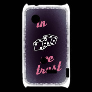 Coque Sony Xperia Typo In Gamble We trust Rouge ZG